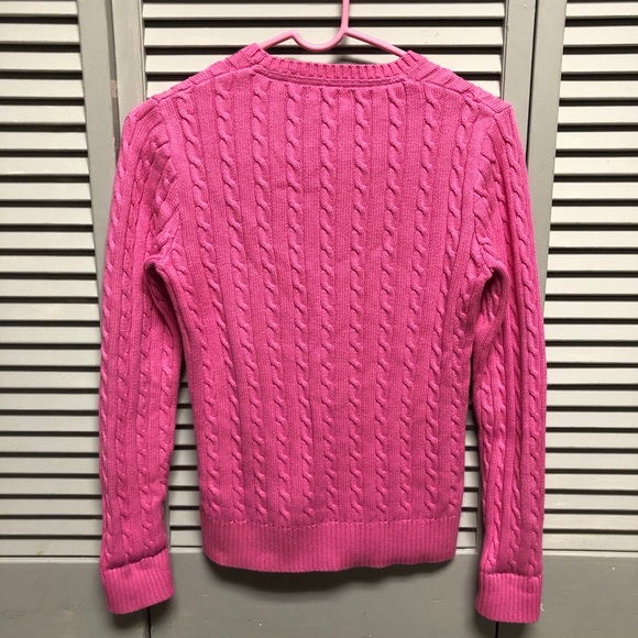 Pink Lily Pulitzer Cable Knit Sweater - Picture 3 of 4